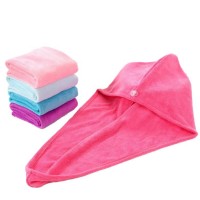 Wholesale Microfiber Hair Towel Wrap Of Microfibre Hair Turban Towel For Salon